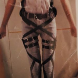Attack on Titan leg strap and Cape cosplay